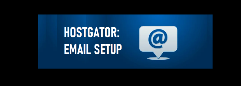HostGator Email Setup